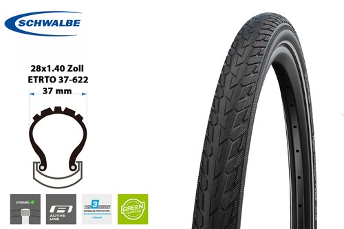 Zoll schwalbe road - 28,