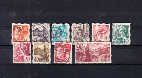 Baden 1948 fraimarken 37 - baden,,