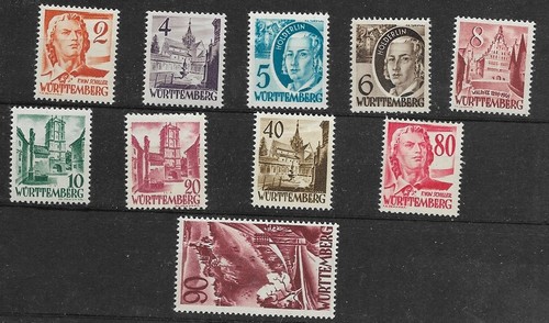 Franz zone württemberg minr - franz.,