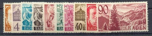 Französische zone baden 1948 - zone,