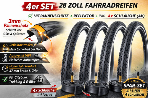 Zoll fahrradreifen 622 - 28,