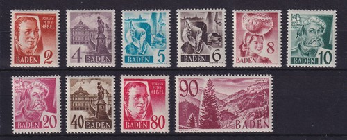 Französische zone baden 1948 - französische,