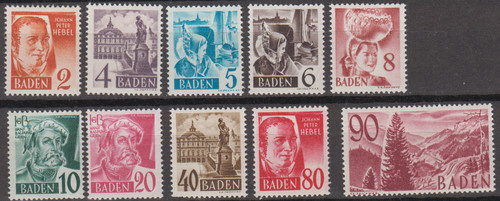 Baden 37 postfrisch - baden,, nr.